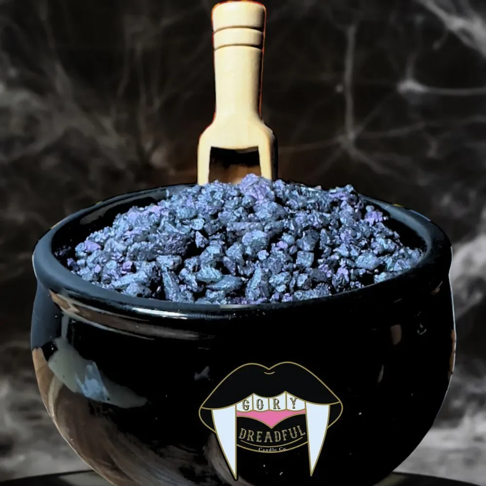 Plum Spooky Sizzling Room Salt Potpourri: Plum Cinna Patchouli Cashmere Woods